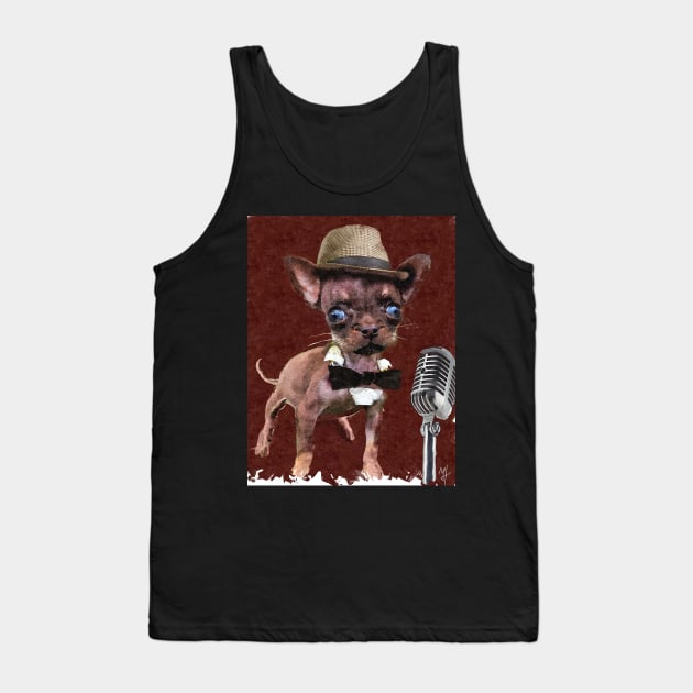 Chiwawa crooner Tank Top by mursart68